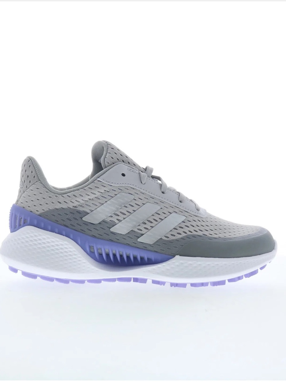 Adidas Summervent GV9749 Women’s Gray Canvas Lace Up Athletic Golf Shoes